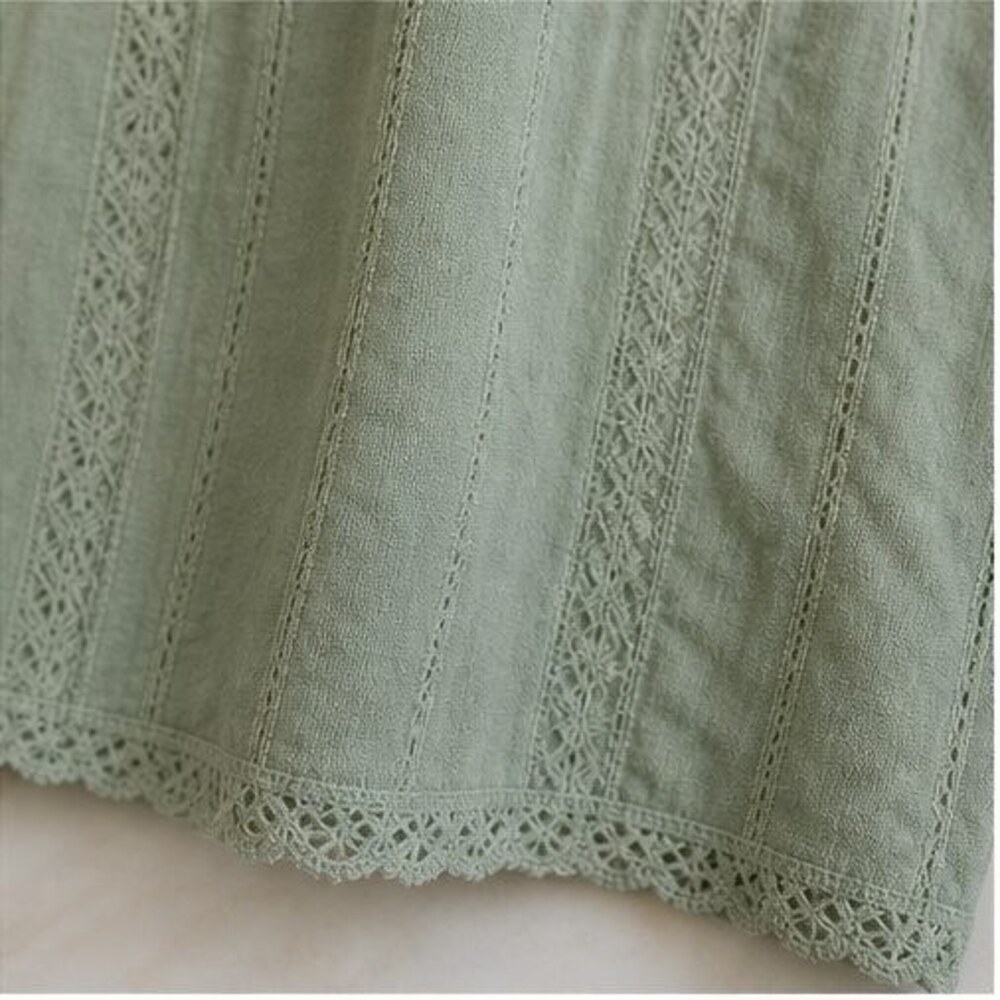 Sage Ruffle Blouse - Picture 6 of 6